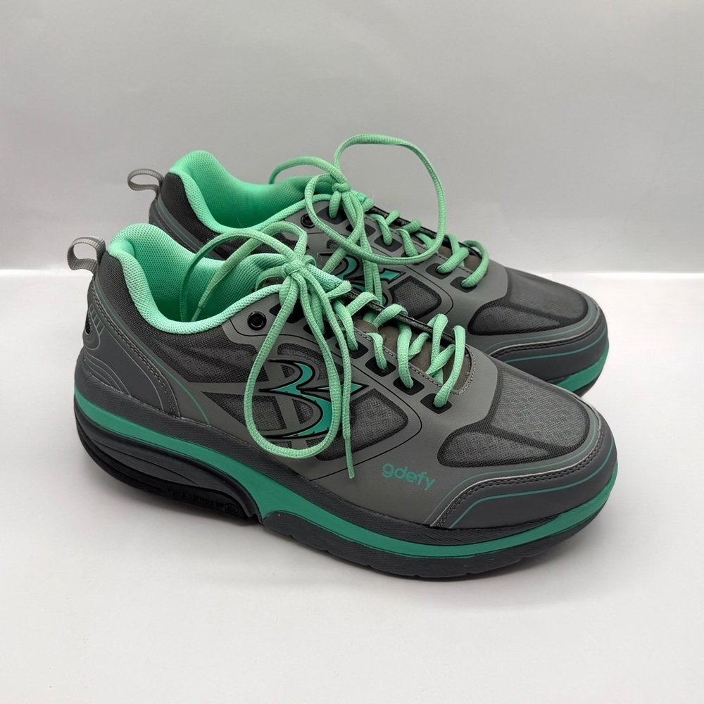 Gravity Defyer G-DEFY Mehalef Women's Size 11 Grey Green VersoShock